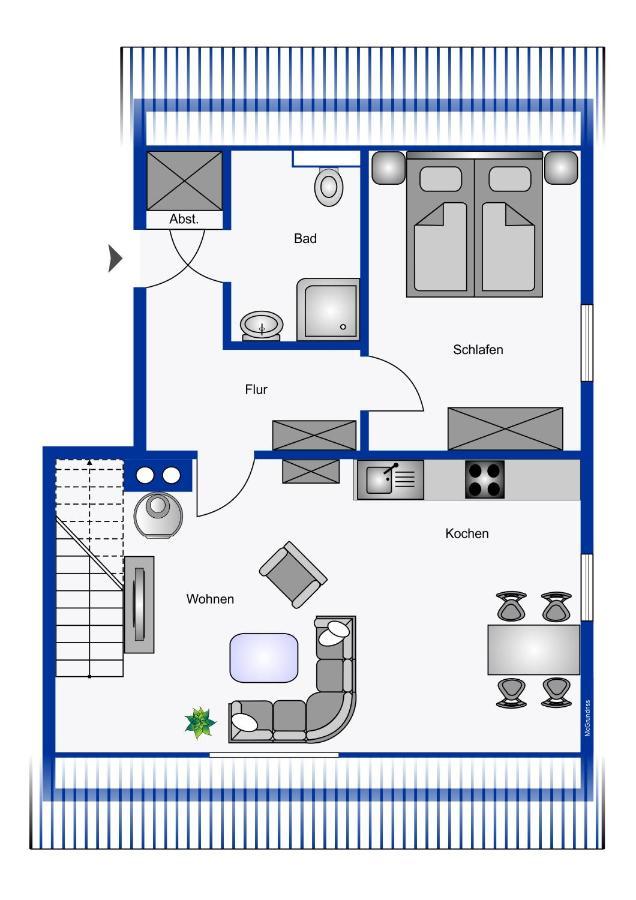 Ferienwohnung Wrixumer Marsch ภายนอก รูปภาพ